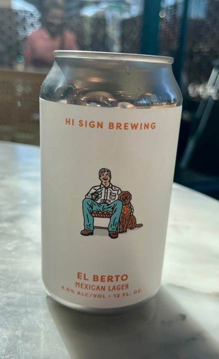 Hi Sign Brewing - El Berto Mexican Lager