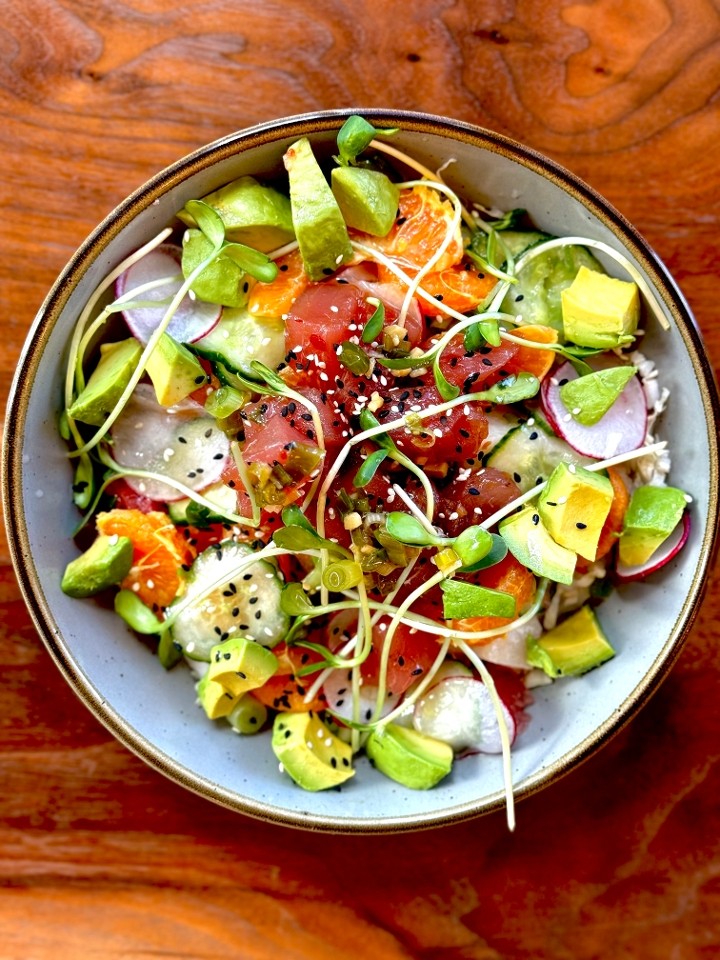 Sashimi Tuna & Avocado Bowl