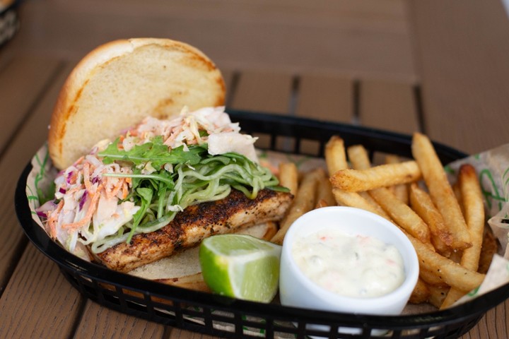 Grilled Mahi Sandwich