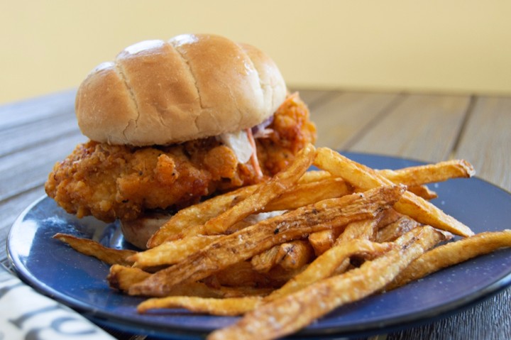 Nashville Honey Hot Chicken Sandwich