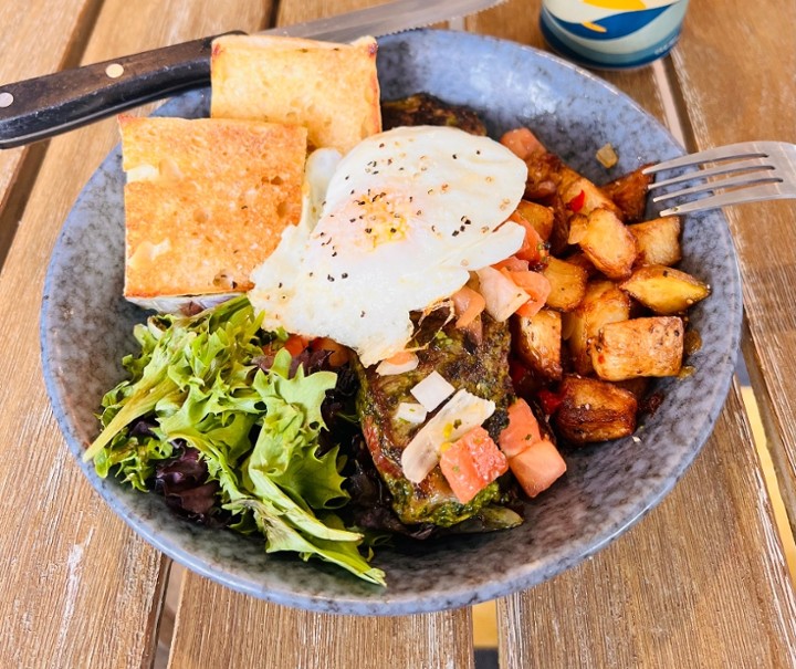 Chimichurri Steak and Eggs