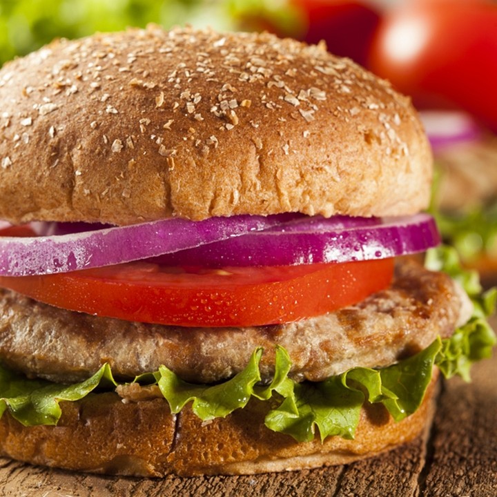 14. Grilled Turkey Burger