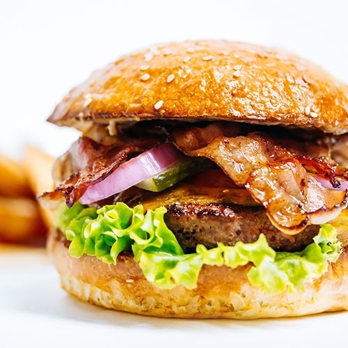 4. Bacon Cheeseburger