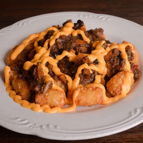 Chili Cheese Tater Tots