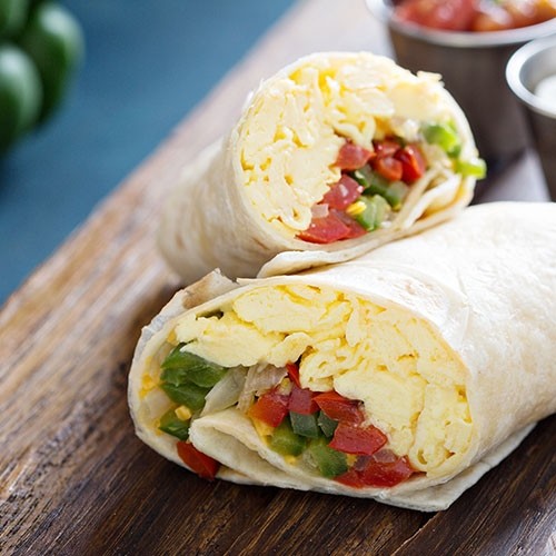 EGGS WHITES BREAKFAST BURRITO