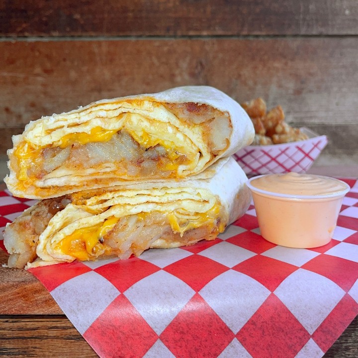 EGGS & CHEESE BURRITO