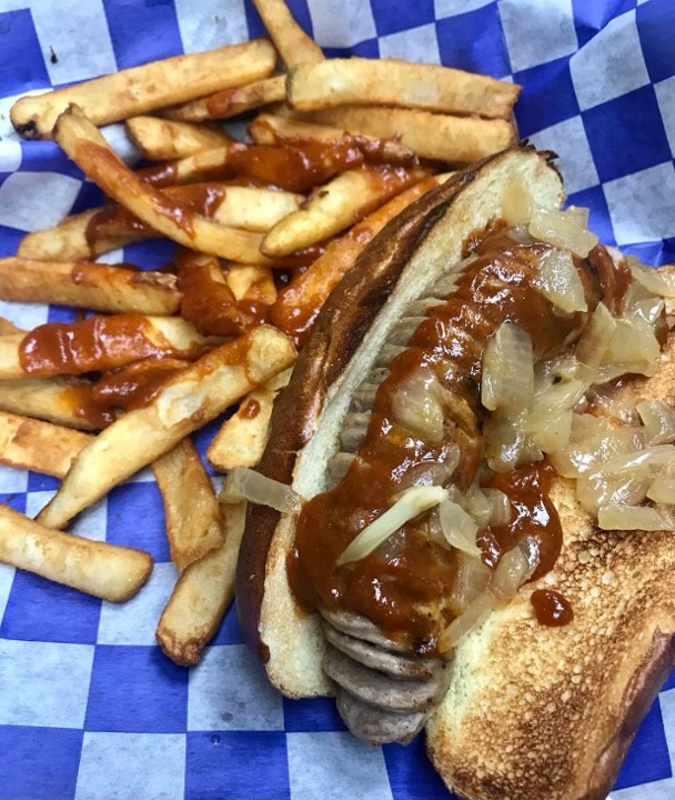 Currywurst Sandwich