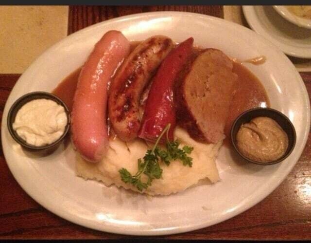 German Sausage Platter