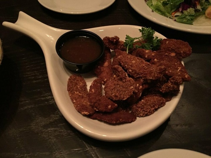 Almond-Crusted Duck Tenders