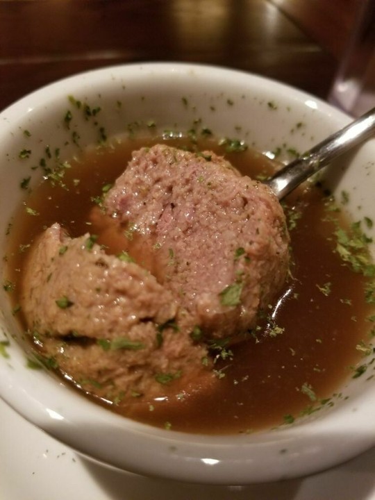 Liver Dumpling Soup