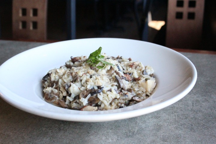 Mushroom and Chicken Risotto*