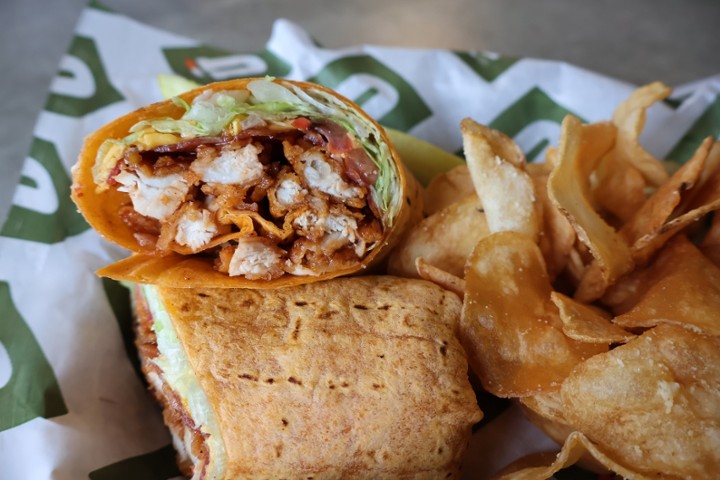 Hot Honey BBQ Chicken Wrap*