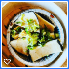 Steamed Vegan Fish with Sweet Onion & Ginger
