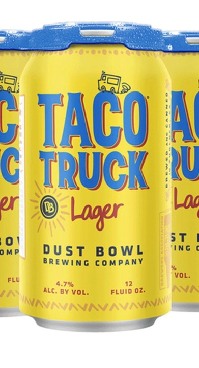 Taco Truck Lager by Dust Bowl Brewing Company