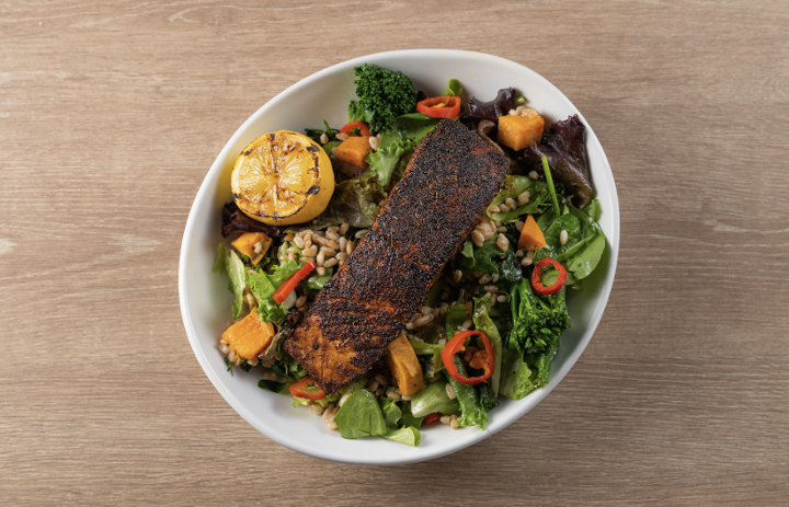 Blackened Salmon Bowl