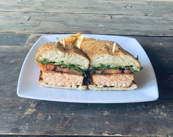 Salmon BLT