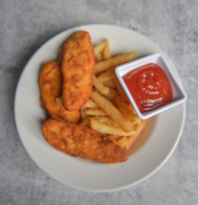 Chicken Tenders w/ Fries+