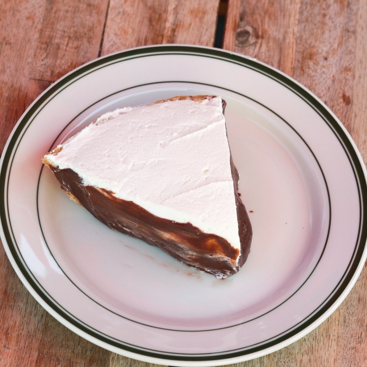 The Apple Pan - Chocolate Cream Pie Slice