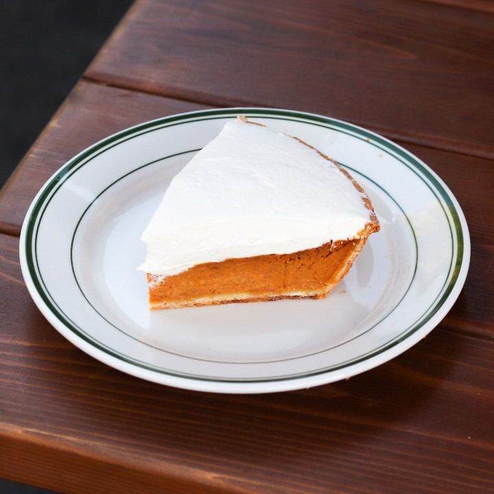 Pumpkin Cream Pie (Slice)