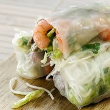 Kuway Deow - Fresh Shrimp Rolls