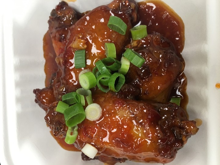 Spicy Sticky Chicken Wings