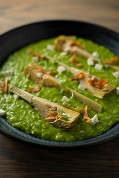 Spinach & Artichoke Risotto