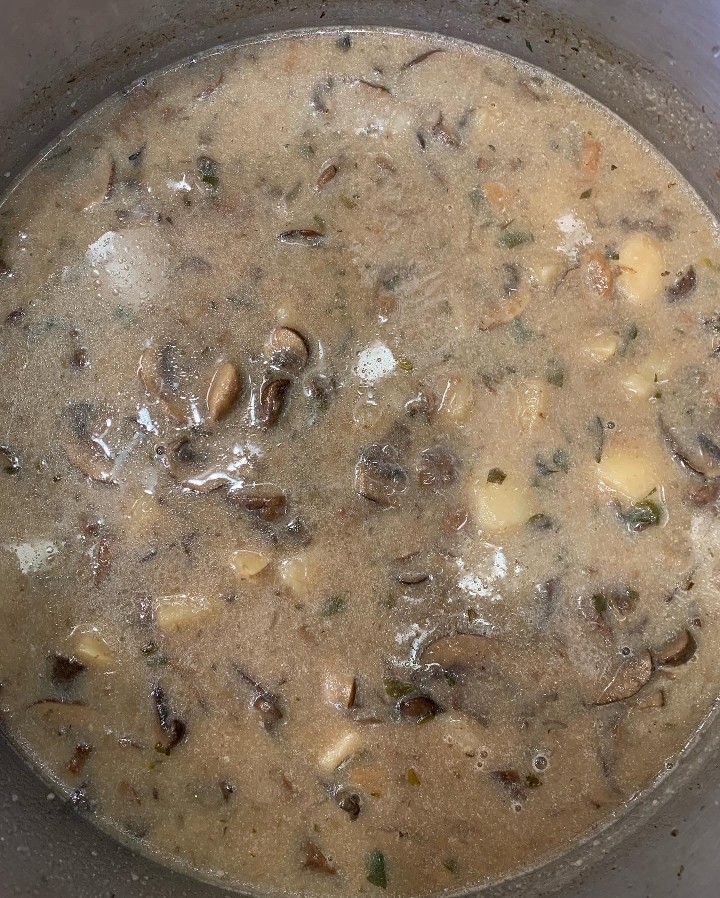 Quart, Frozen: Mushroom and Potato Soup from Friuli