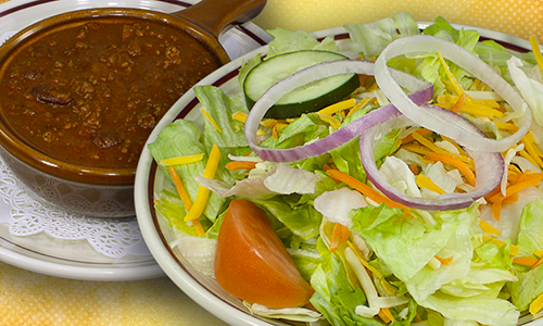 Side Salad & Crock of Soup Combo