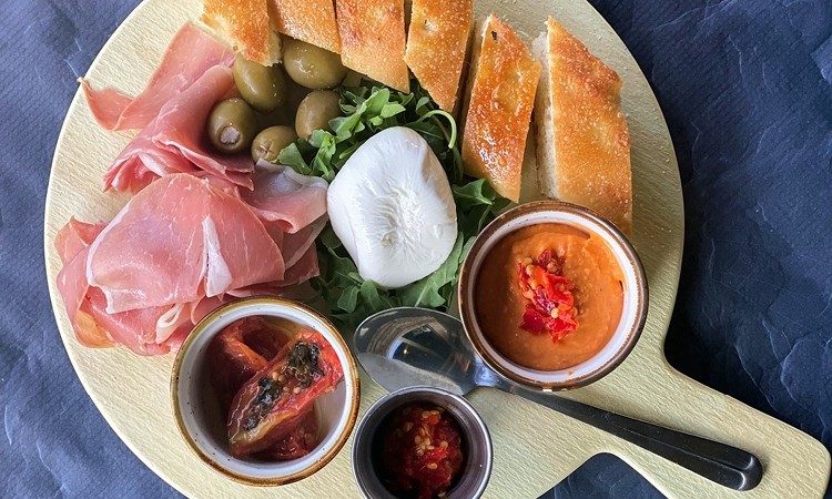 Burrata Board ~