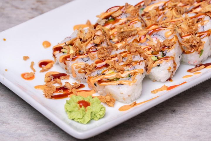 Crunchy Spicy California Roll