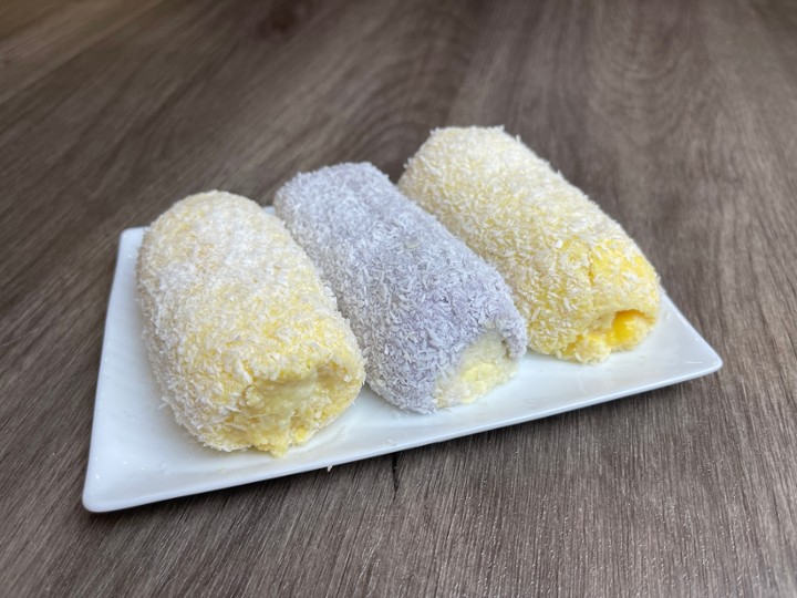 榴槤孖寶卷(3pc) Mixed Durian Rolls