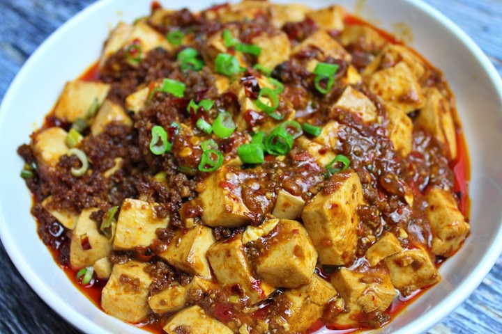 麻婆豆腐豬飯 Ma Po Tofu with Pork