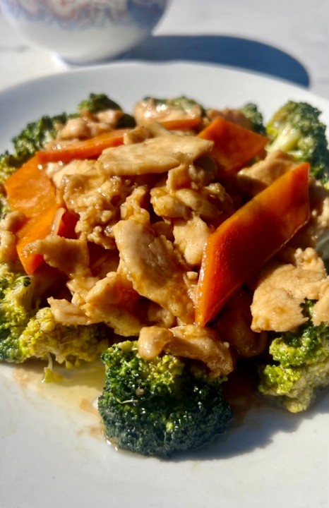西蘭花鷄片 Stir Fried Broccoli & Chicken