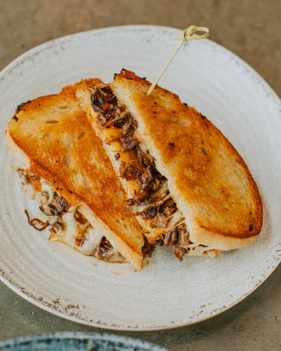 Smoked Brisket Grilled Cheese