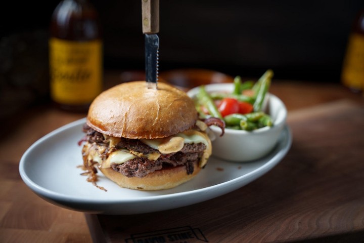 Oklahoma Double Bacon Cheeseburger