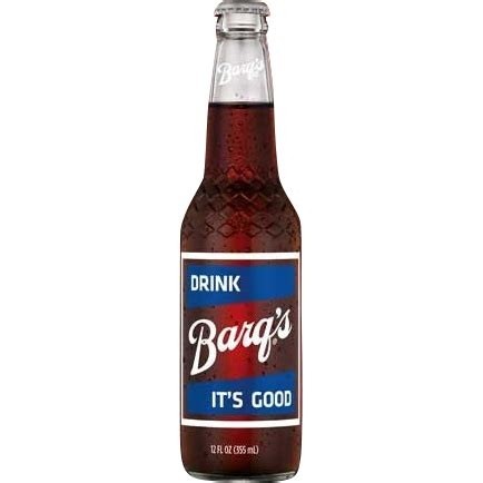 Barqs glass bottle