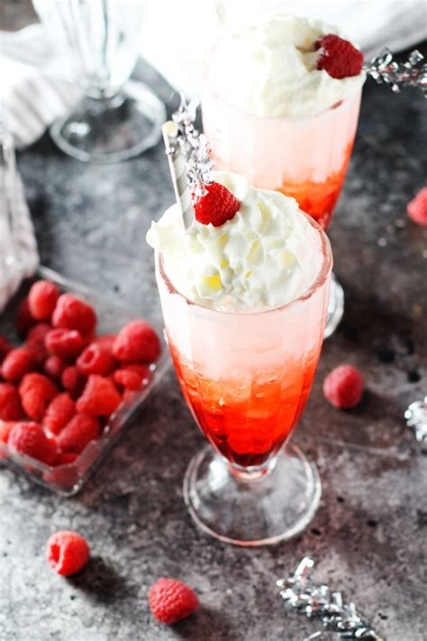 Raspberry Swirl Italian Soda