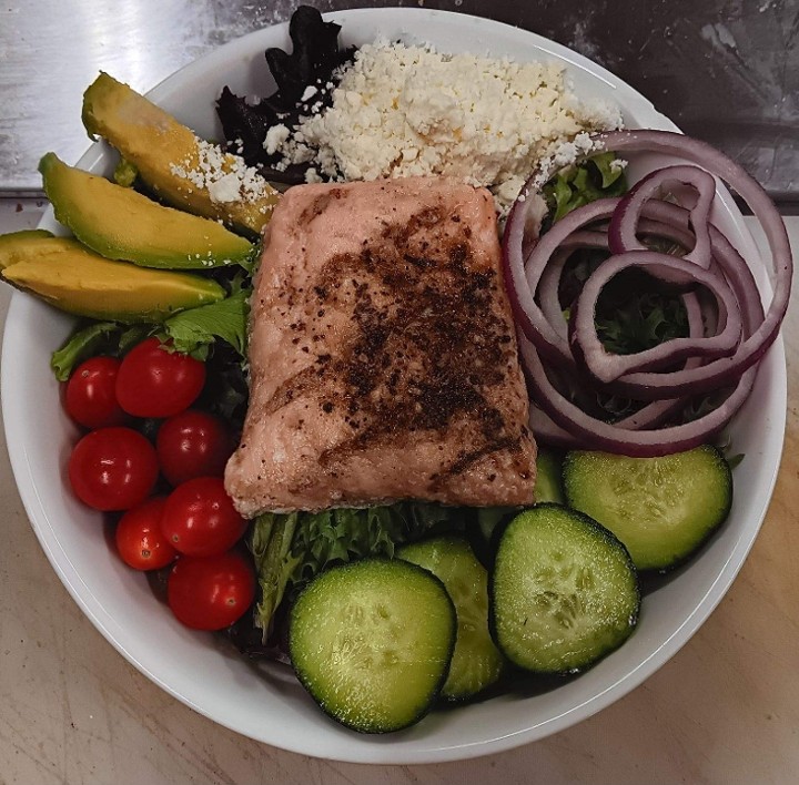 Grilled Salmon Salad - NEW