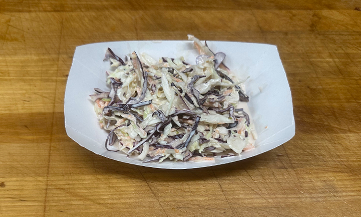 Freshly made Coleslaw