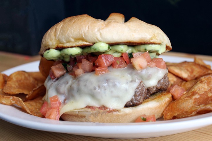 Bruschetta Burger