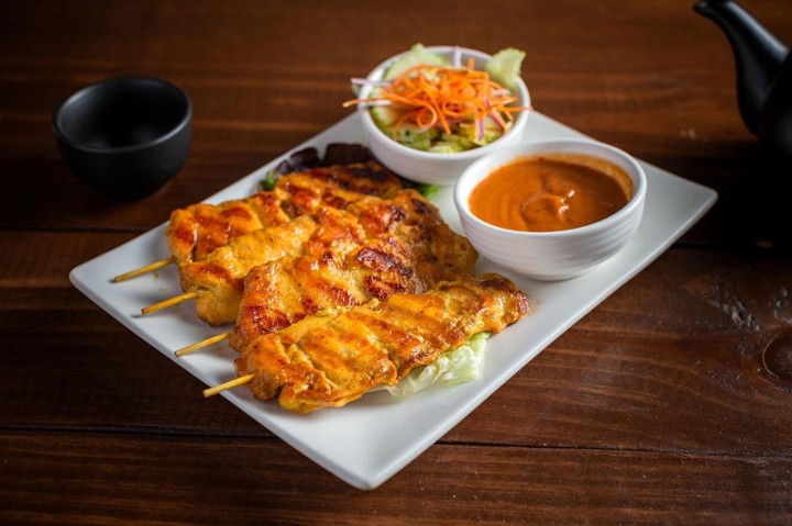 Gai Satay (Grilled Chicken Skewers)