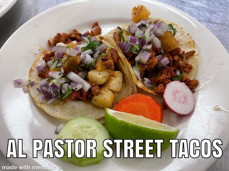 2 Al Pastor Street Tacos