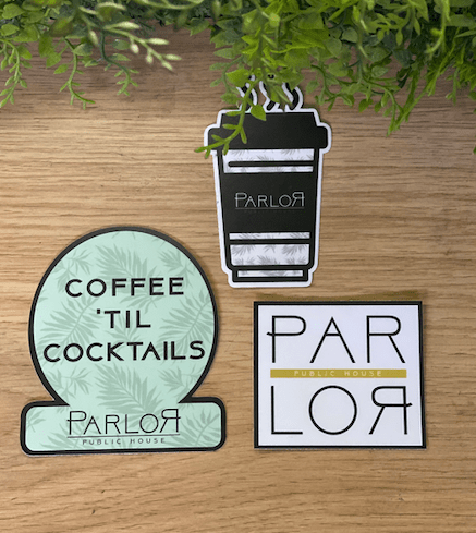 Parlor Sticker 3-Pack