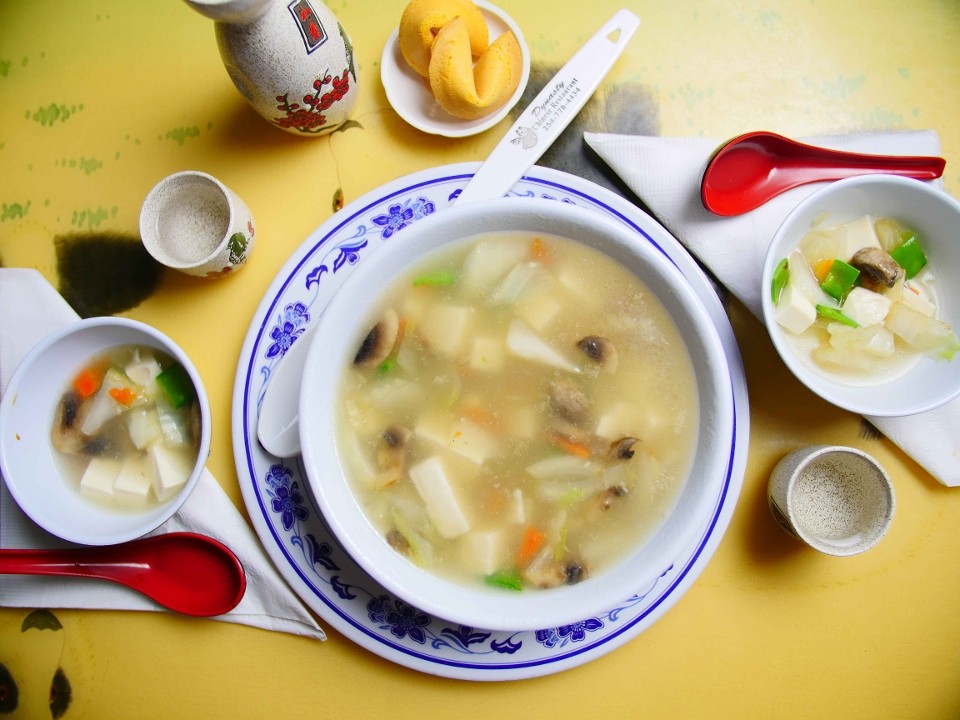 S4 Vegetable and Bean Curd Soup