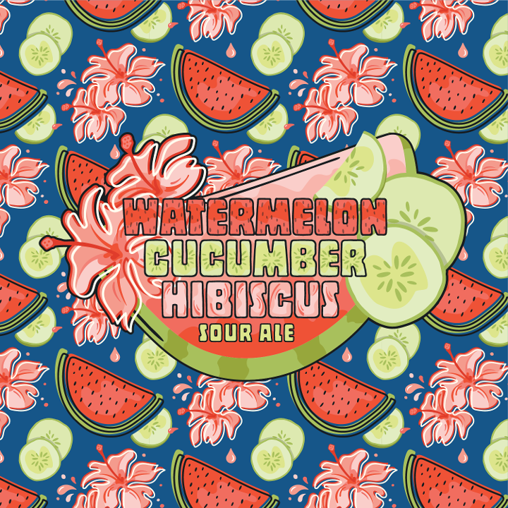 Watermelon Cucumber Hibiscus (Cans)