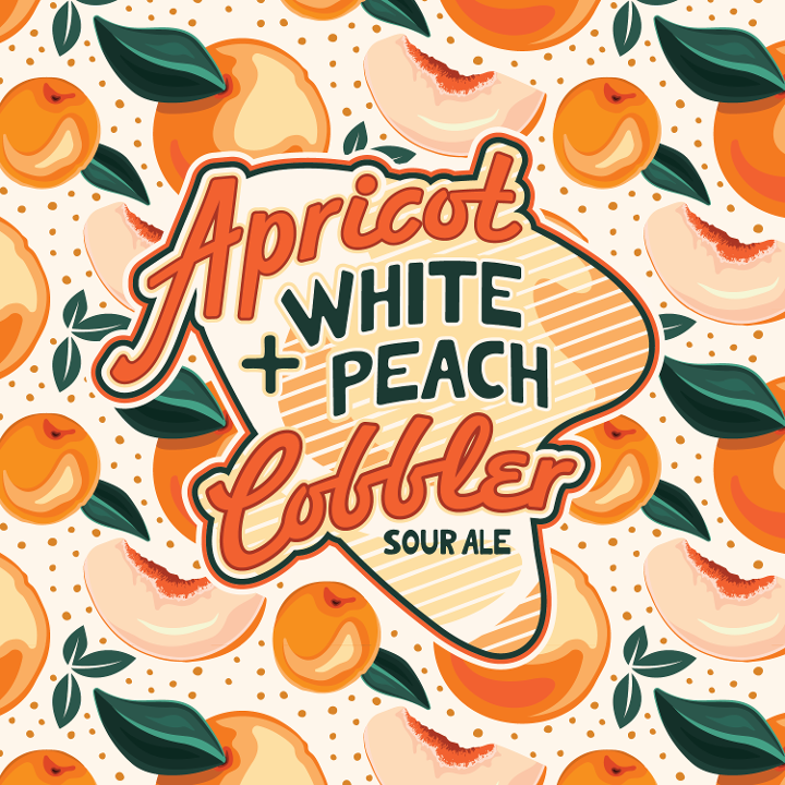 Apricot + White Peach Cobbler (Cans)