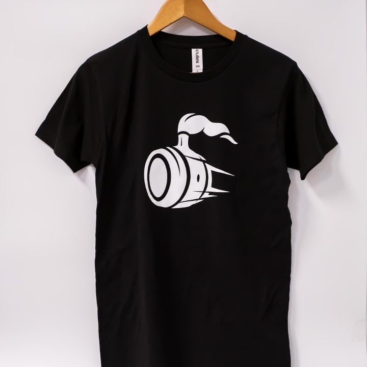 T-Shirt - Black Steambarrel