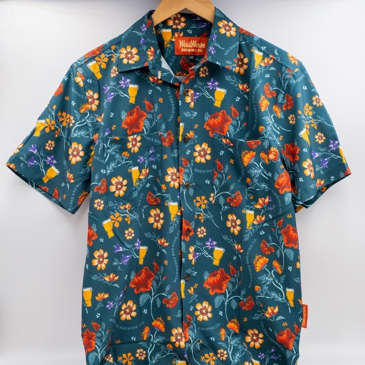Button Up (Short Sleeve) - Floral