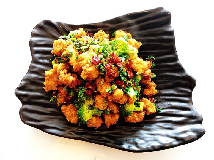 Chicken with Broccoli and Cilantro