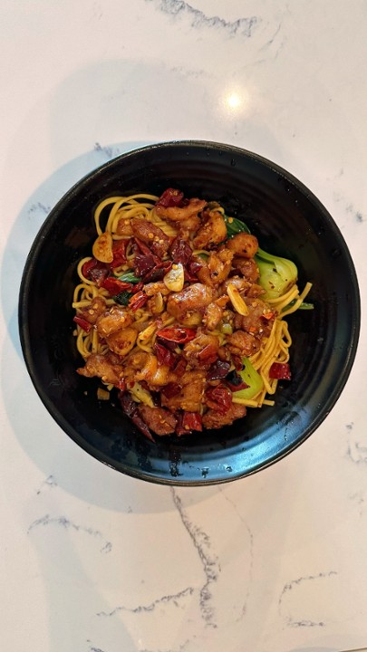 Chongqing Spicy Chicken Noodles